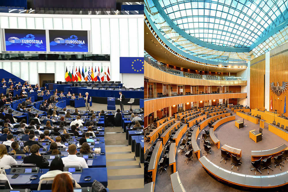 Legislative Organe Österreichs und der EU kennenlernen